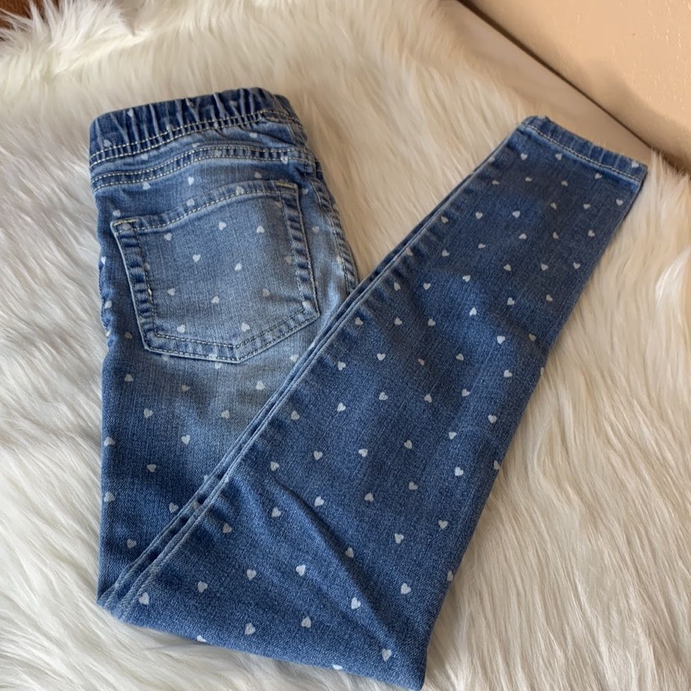 Cherokee Girls Heart Jegging Jeans Size 8
